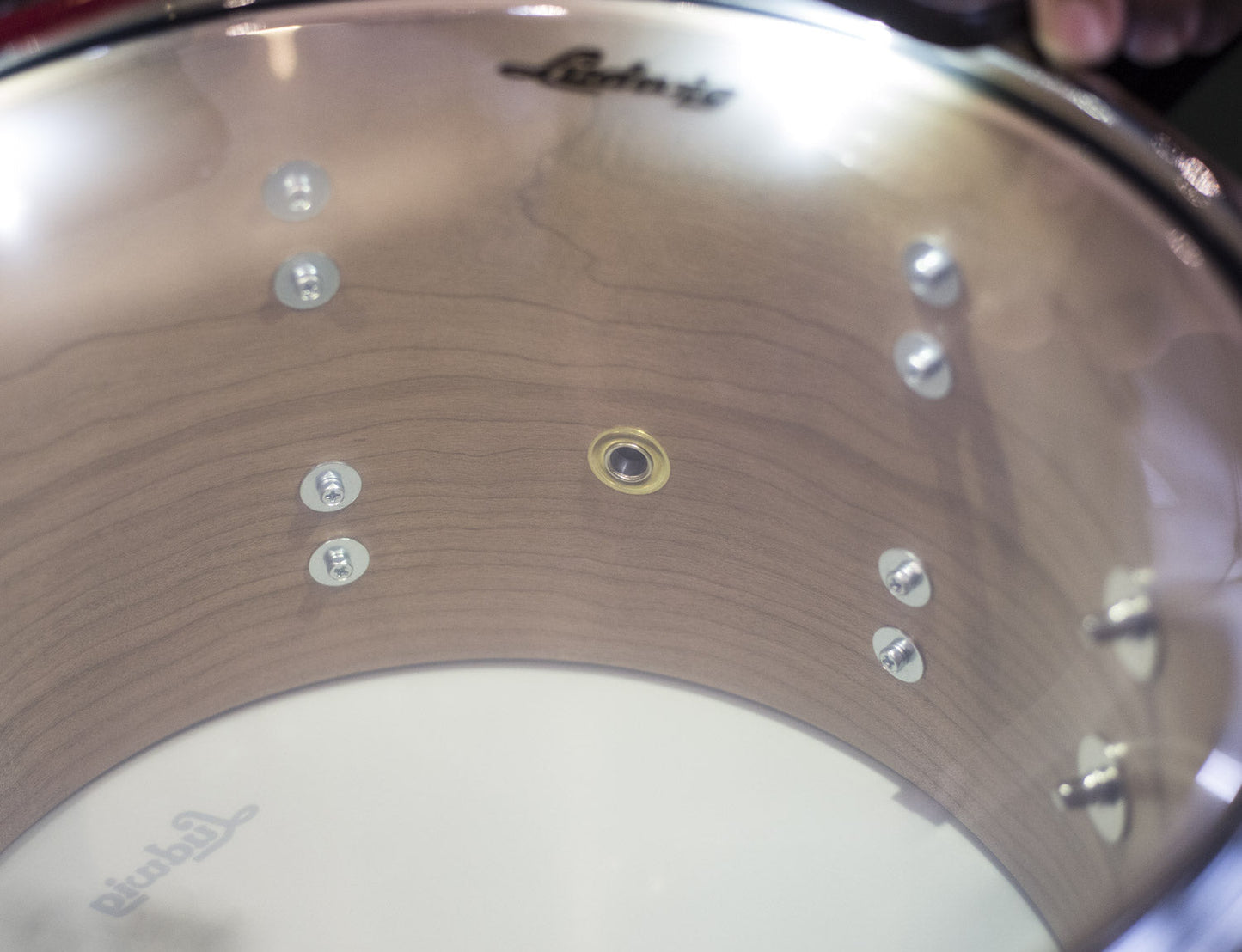 Ludwig L24023TX3T NeuSonic 3pc Outfit in Aspen White