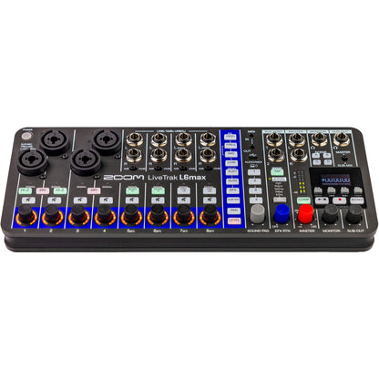 Zoom L6Max Portable 12-Channel Battery Powered Live Mixer and Recorder