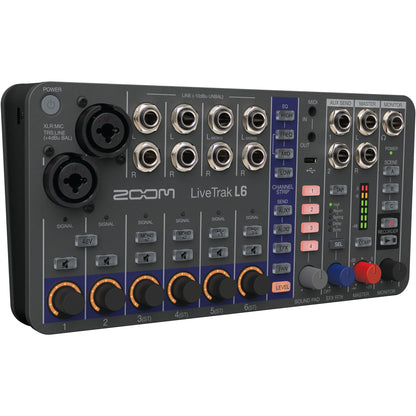 Zoom LiveTrak L6 Live Mixer and Recorder