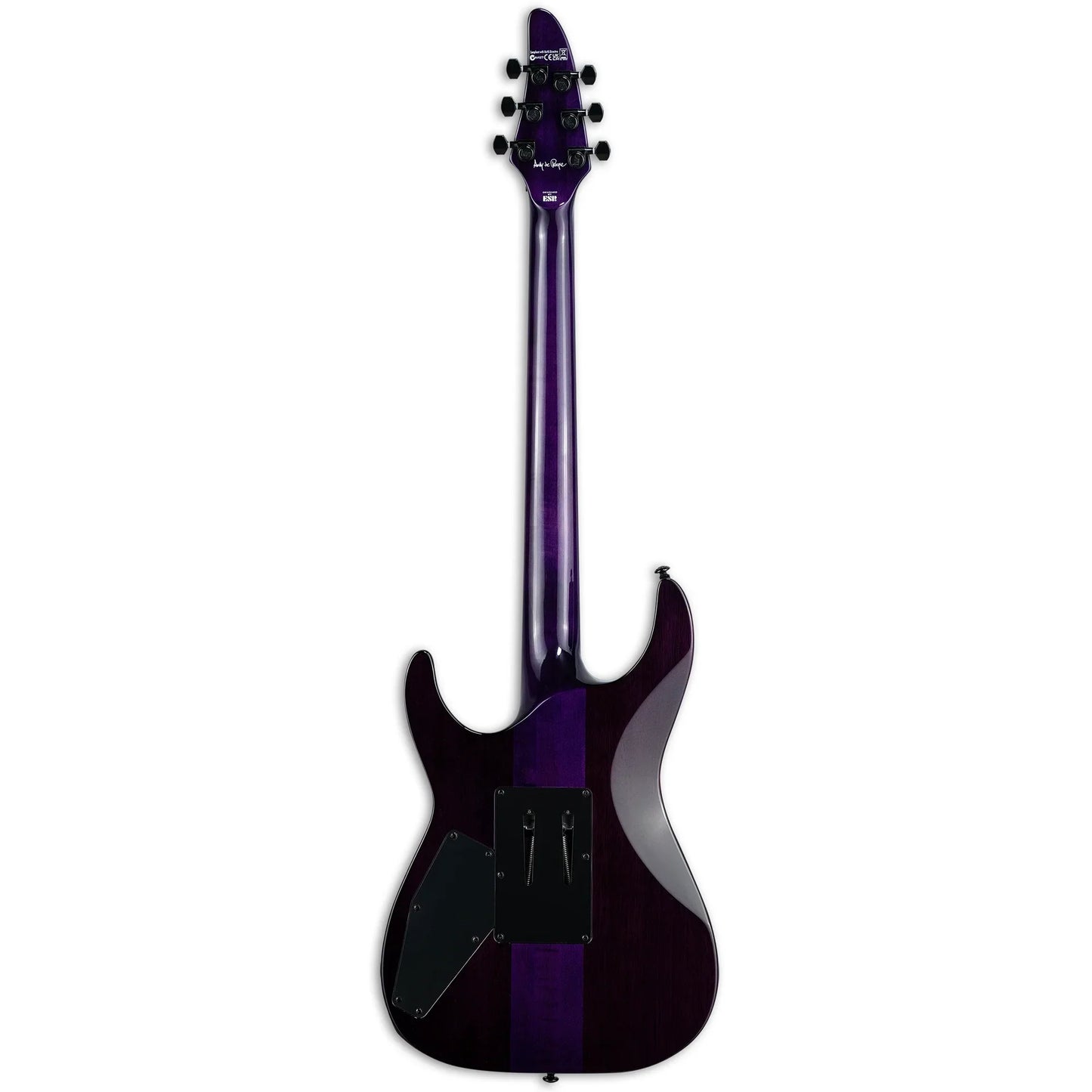 ESP LTD ALR-II Andy LaRocque Signature Electric Guitar - See Thru Purple