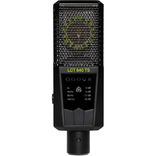 Lewitt LCT 640 TS Multi-Pattern Large-Diaphragm Condenser Mic w/ Shockmount