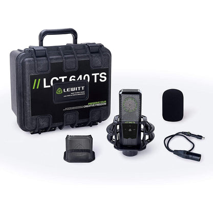 Lewitt LCT 640 TS Multi-Pattern Large-Diaphragm Condenser Mic w/ Shockmount