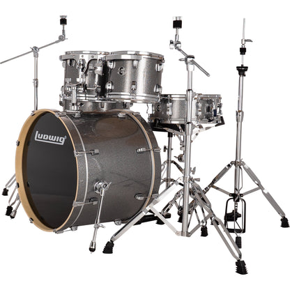 Ludwig Evolution 5-Piece Drum Kit - Platinum