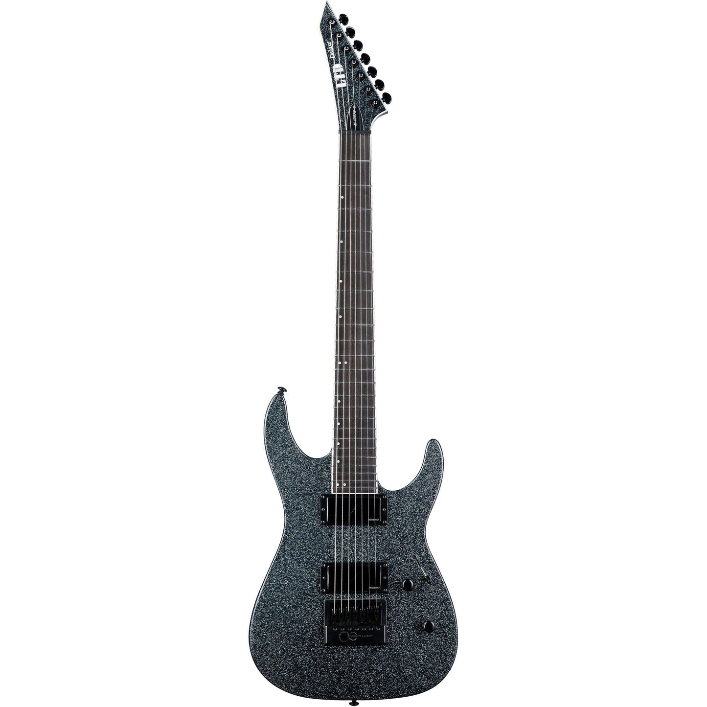 ESP LTD M-1007 Baritone EverTune 7-String Electric Guitar - Granite Sparkle