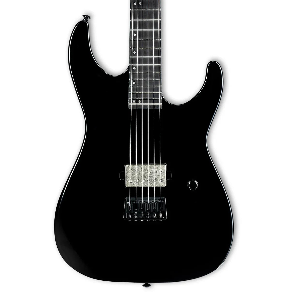 ESP LTD M-201HT 6-String Baritone Electric Guitar - Black
