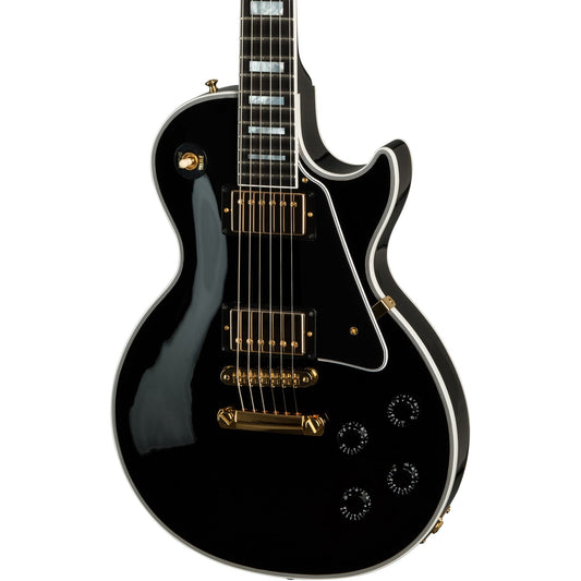 Gibson Les Paul Custom Electric Guitar w/ Ebony Fingerboard - Ebony