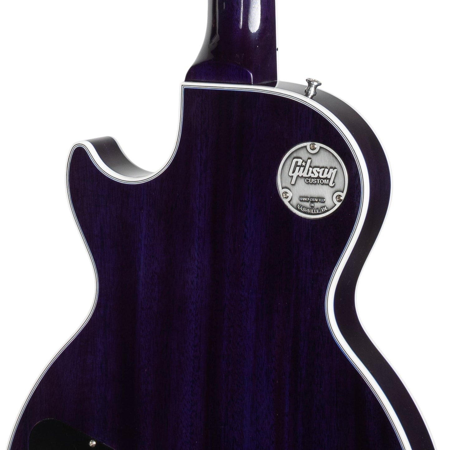 Gibson Les Paul Custom Figured Electric Guitar - Translucent Blue