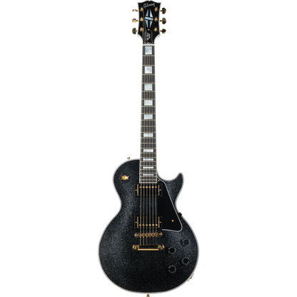 Gibson Les Paul Custom Electric Guitar - Black Sparkle Gloss