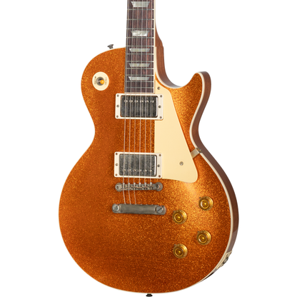 Gibson Murphy Lab 57 Les Paul Standard Electric Guitar - Ultra Light Aged Orange Sparkle