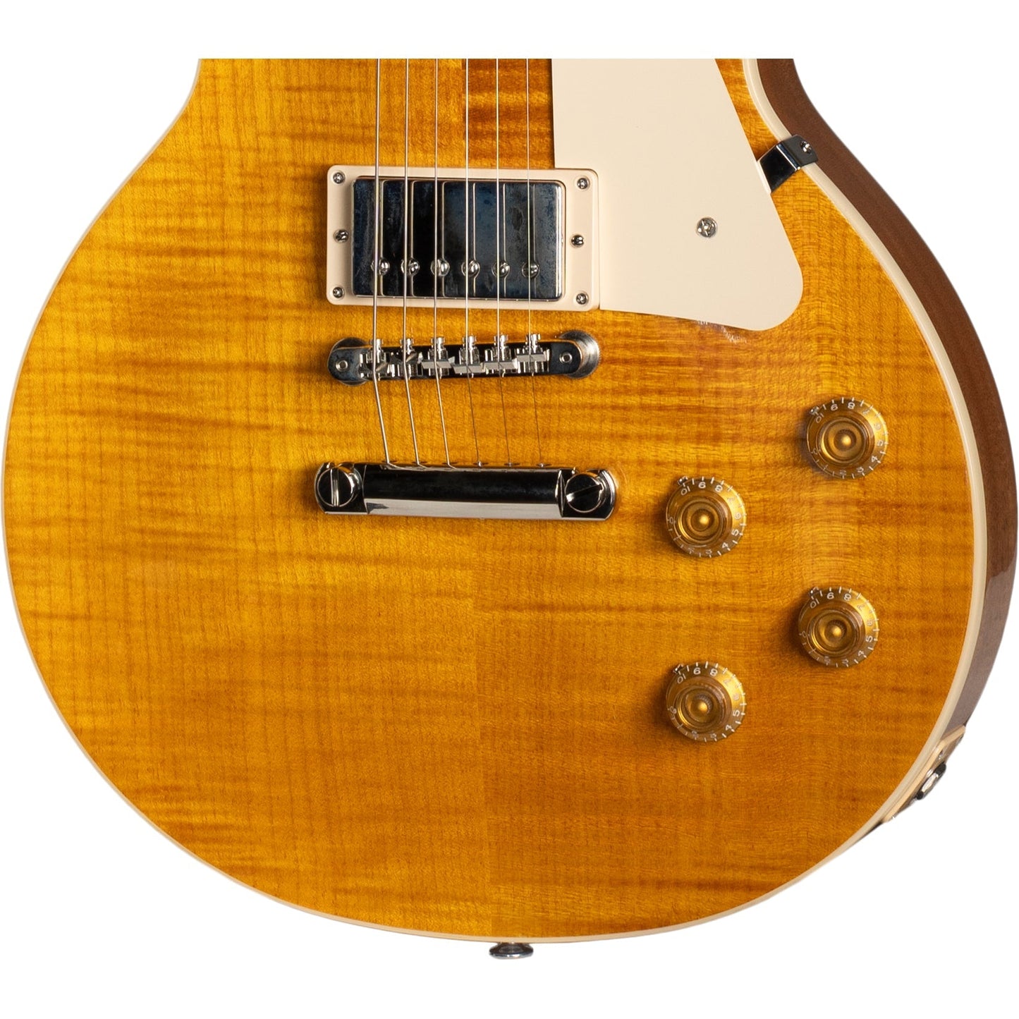 Gibson Les Paul Standard 50s Figured Top Electric Guitar - Honey Amber