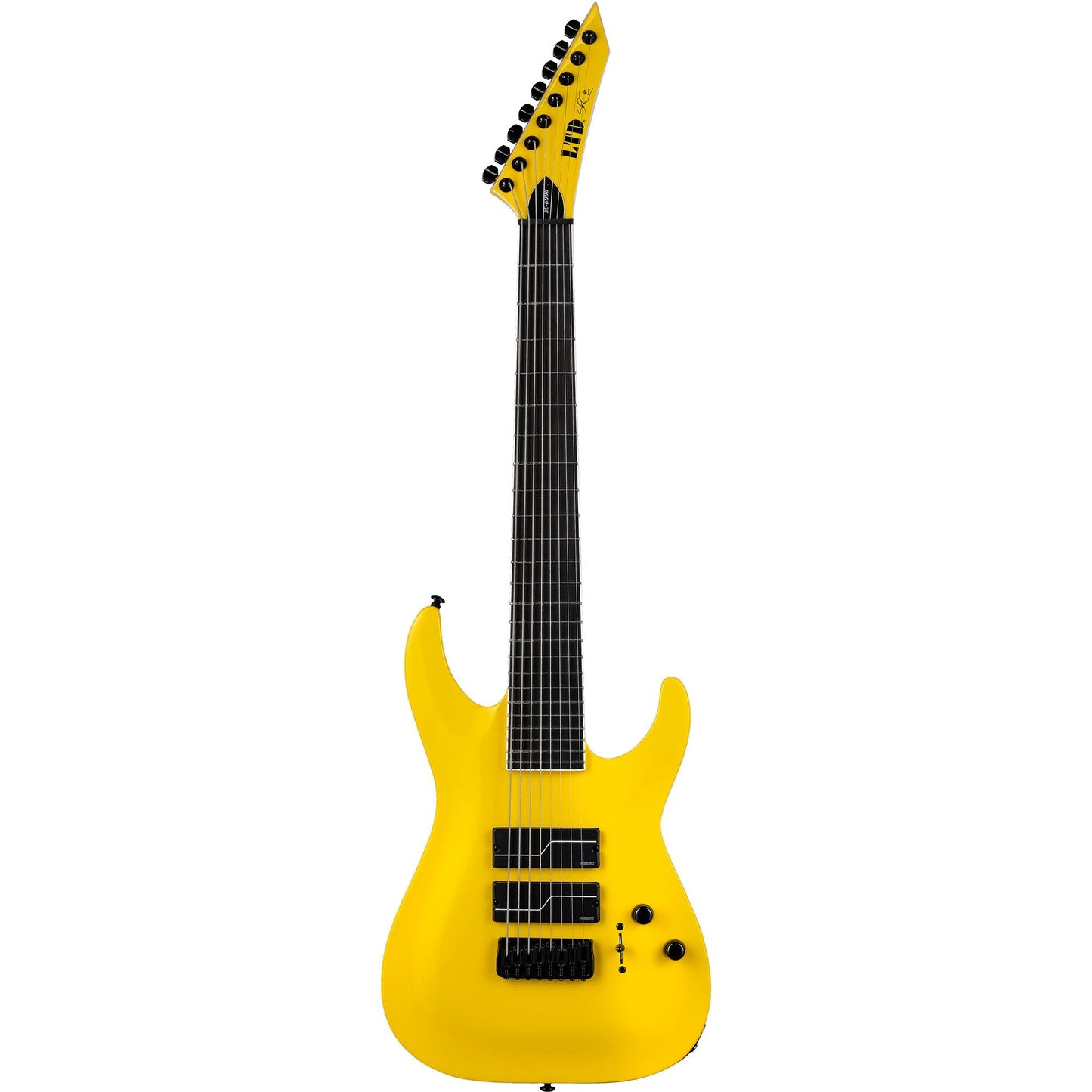 ESP LTD SC-608 Stephen Carpenter Baritone Electric Guitar - Yellow