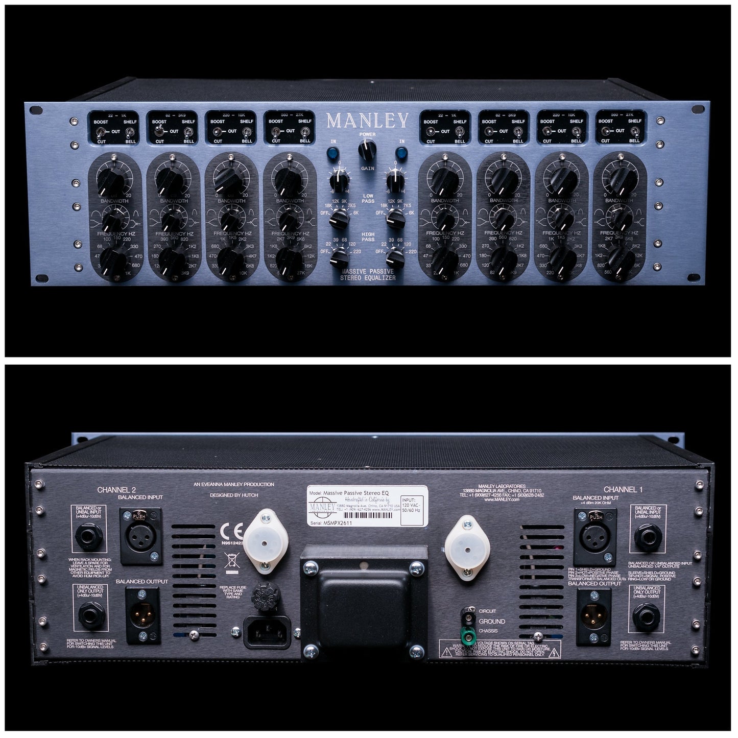 Manley Labs Massive Passive Stereo Tube EQ