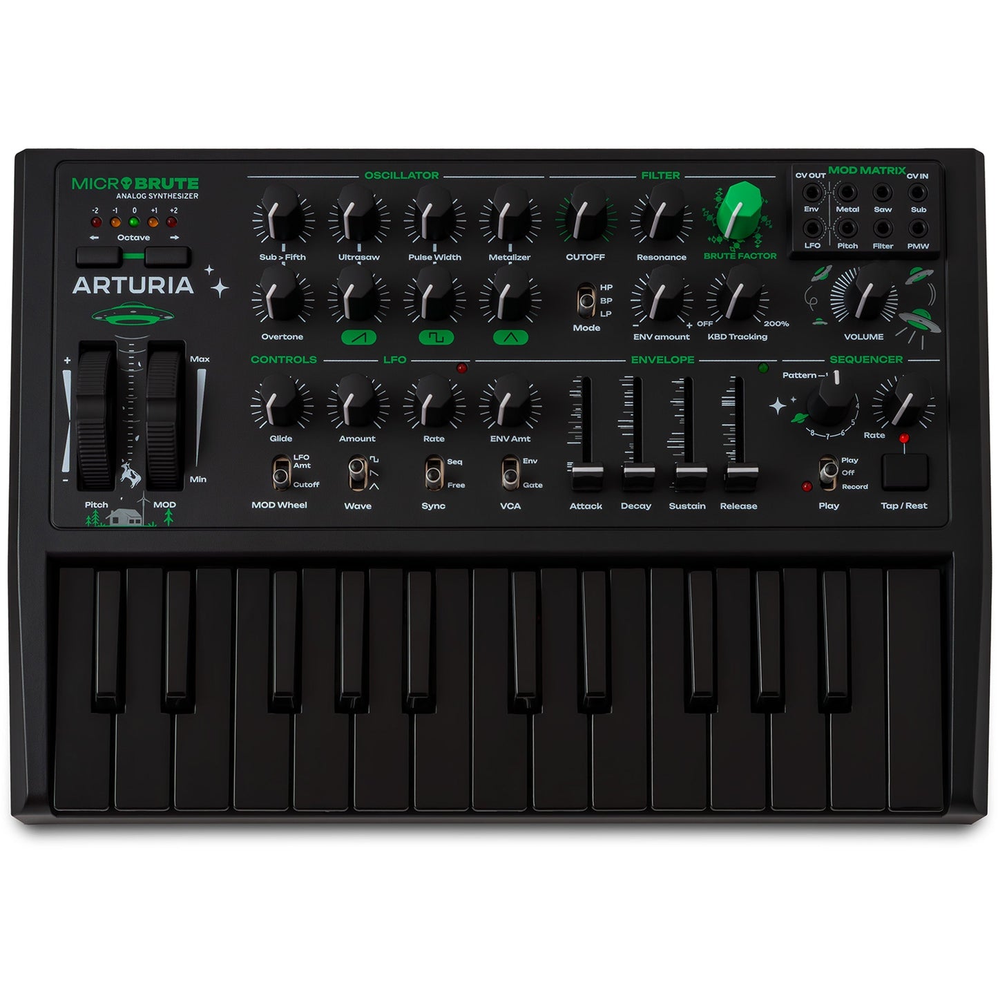 Arturia Minibrute UFO Limited-Edition Analog Monosynth