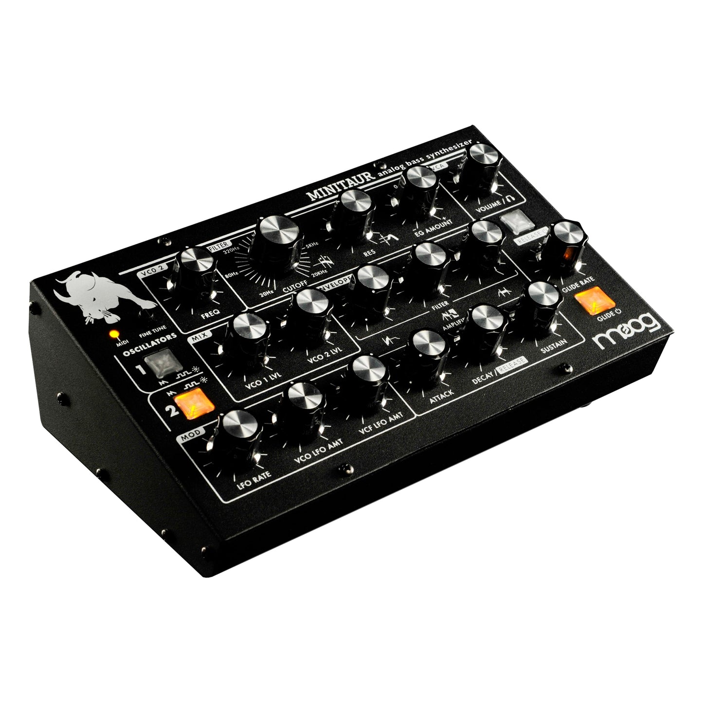 Moog Minitaur Analog Bass Monosynth Module Black