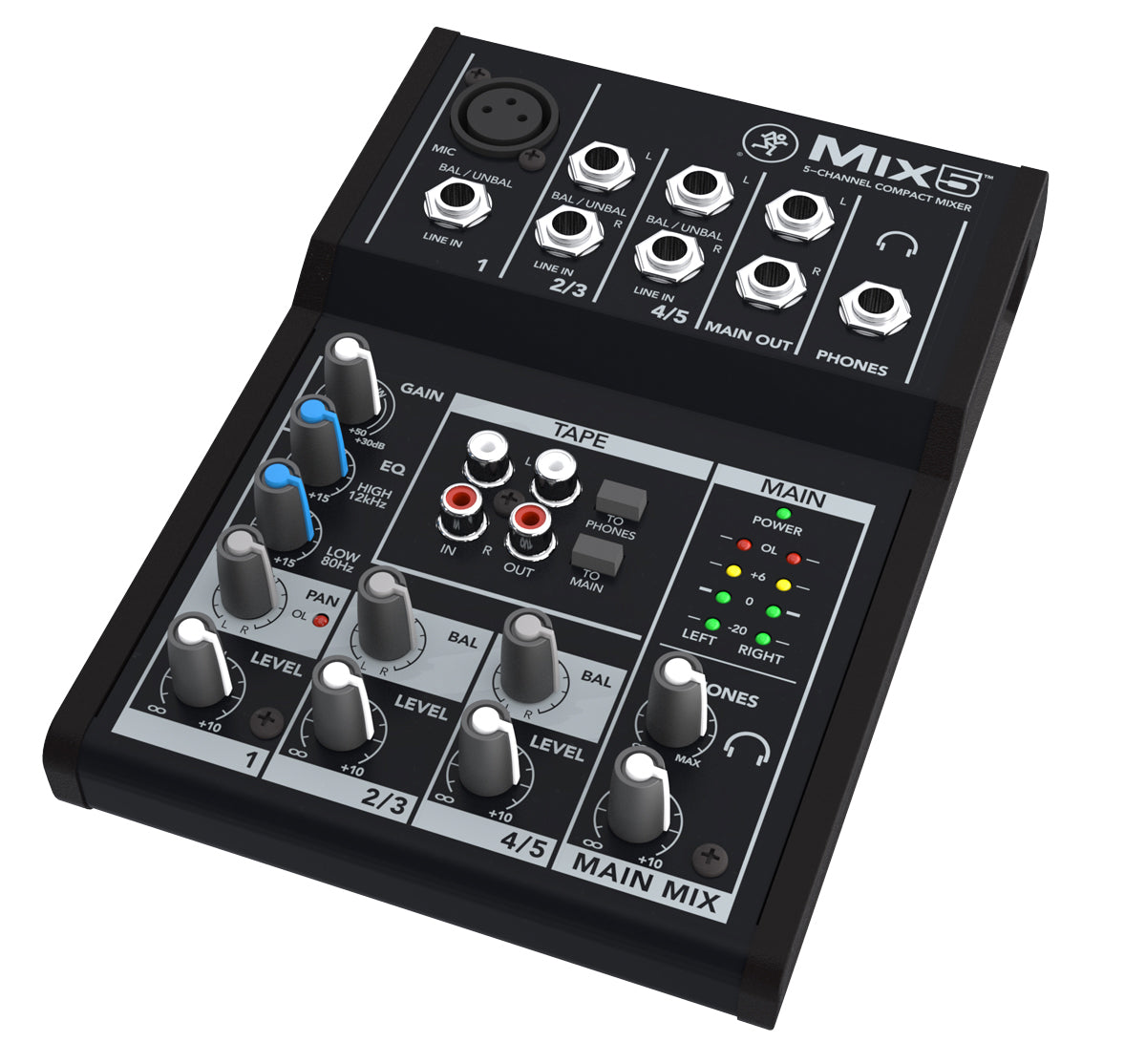 Mackie Mix5 5-Channel Compact Mixer