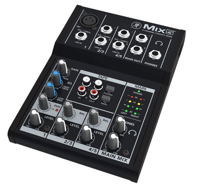 Mackie Mix5 5-Channel Compact Mixer
