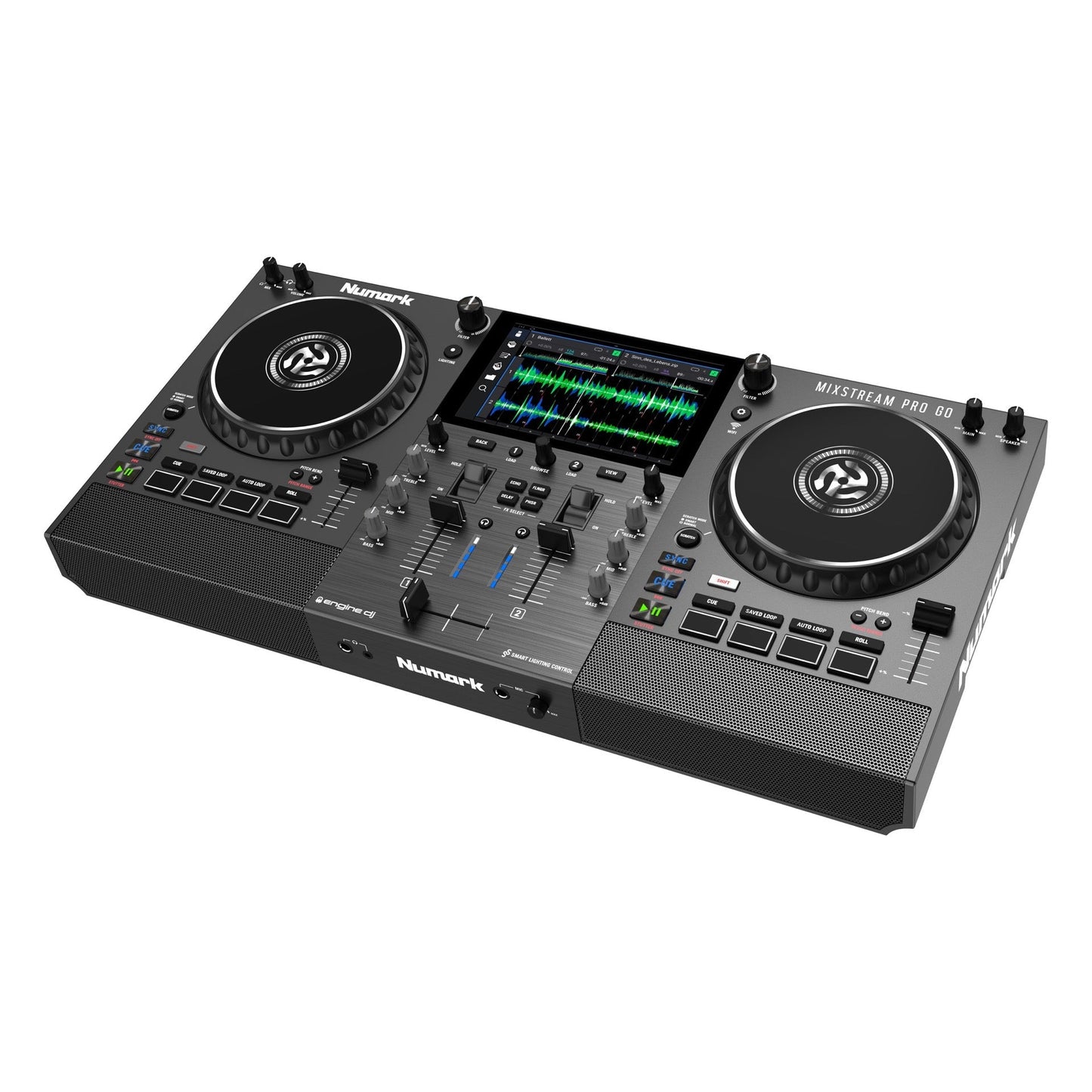 Numark MixStreamProGo Battery Powered Stand-Alone Streaming DJ Controller