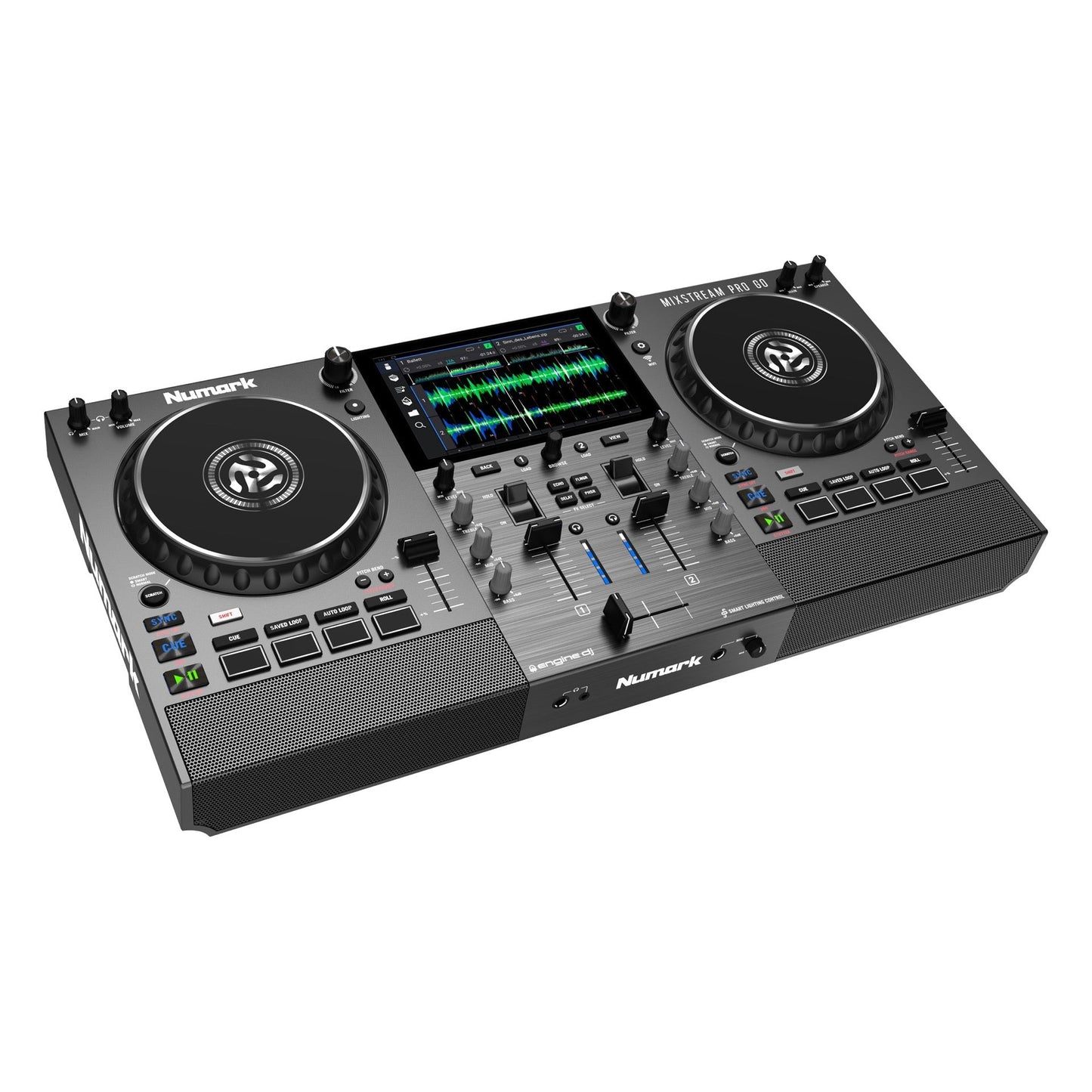 Numark MixStreamProGo Battery Powered Stand-Alone Streaming DJ Controller