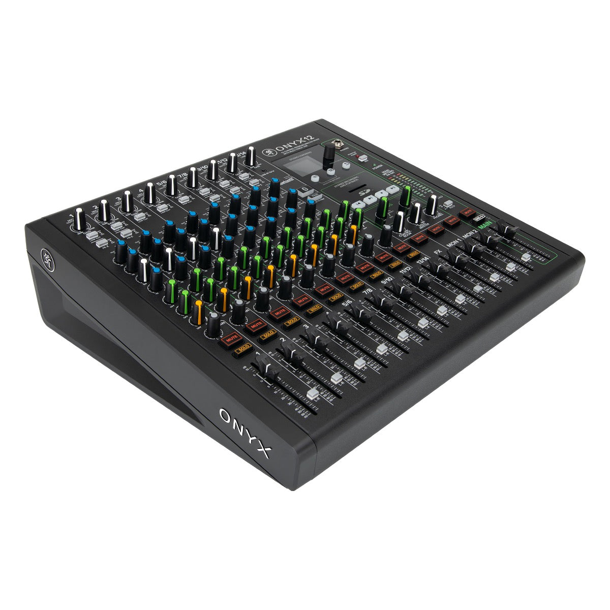 Mackie Onyx12 12-Channel Premium Analog Mixer with Multi-Track USB
