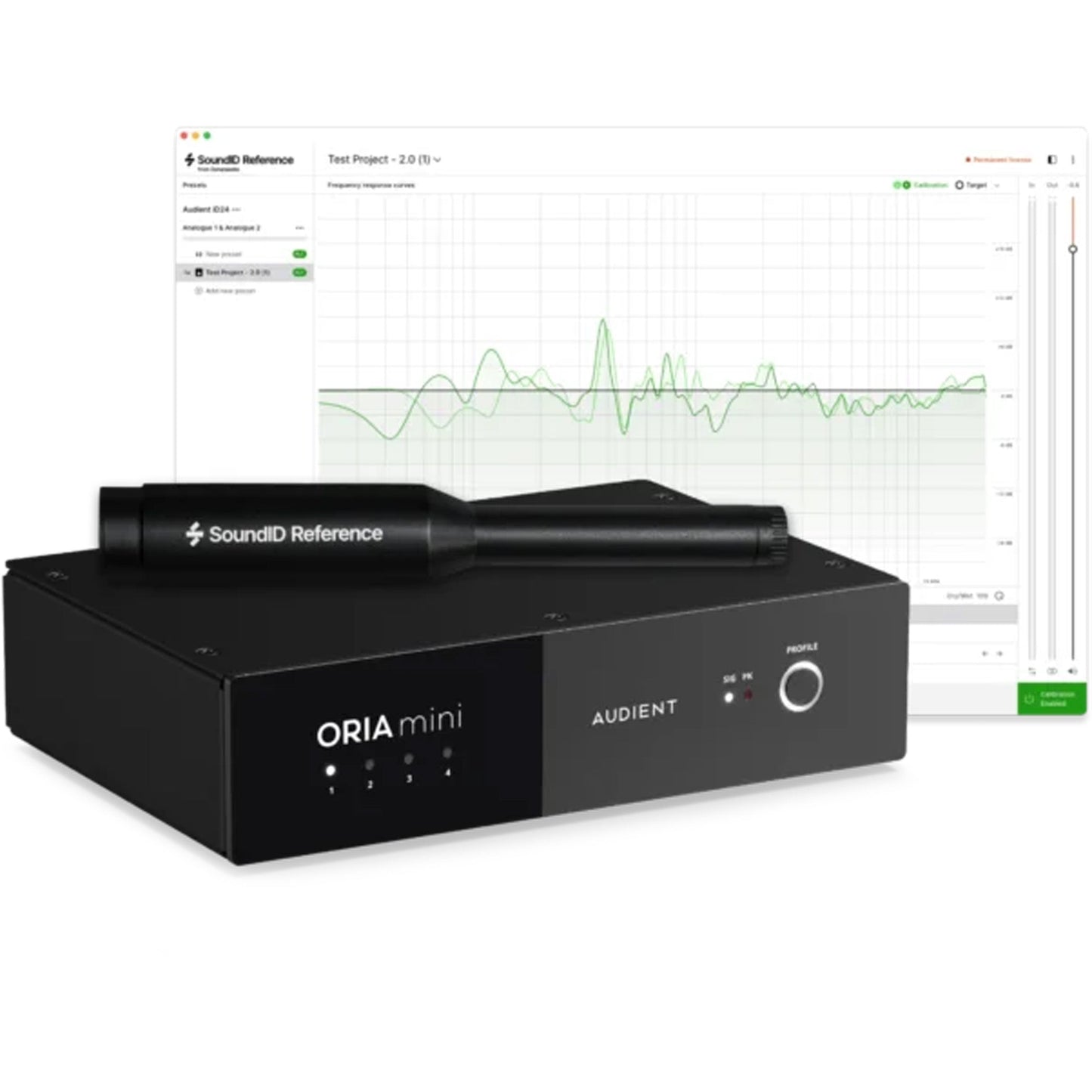 Audient ORIA Mini Stereo Room Correction System