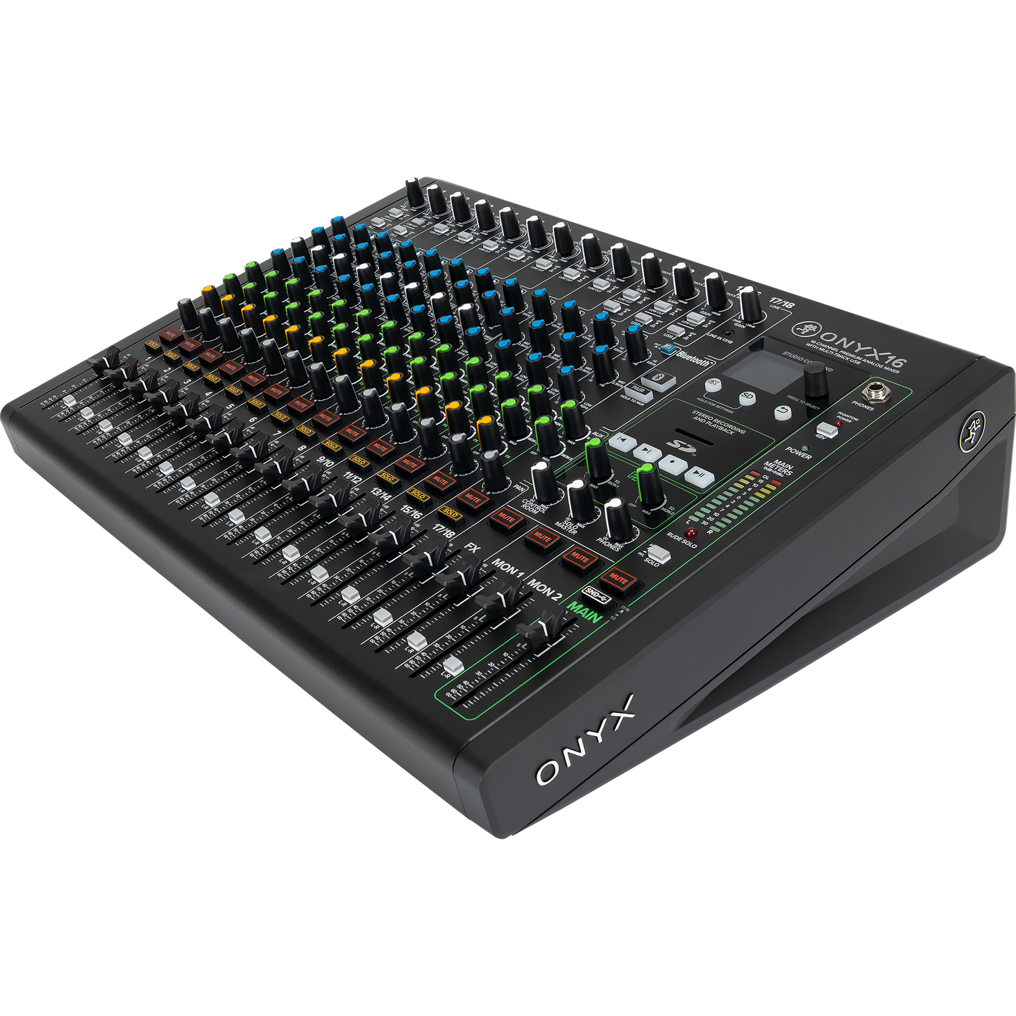 Mackie Onyx16 16-Channel Premium Analog Mixer with Multi-Track USB