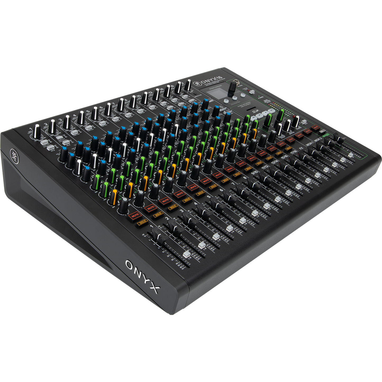 Mackie Onyx16 16-Channel Premium Analog Mixer with Multi-Track USB