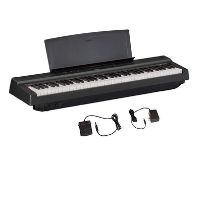Yamaha P-121B 73-Key Digital Piano in Black