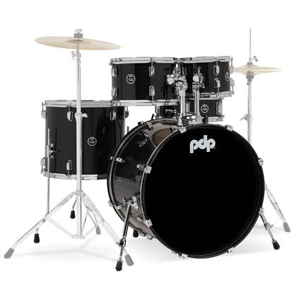 Pacific Drums & Percussion CENTERstage 5-Piece Shell Pack - Black Sparkle