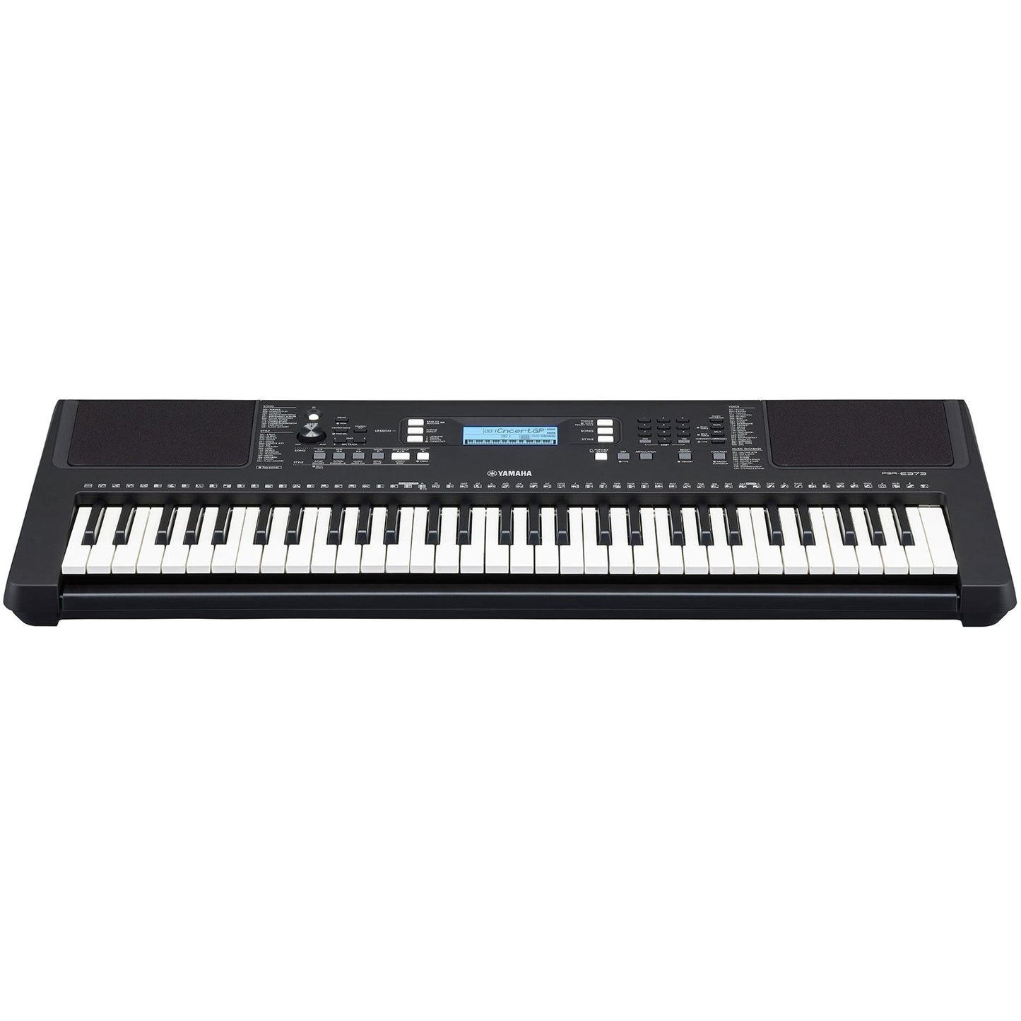 Yamaha PSR-E373 61-Key Touch Sensitive Portable Keyboard w/PA130 Power Adapter