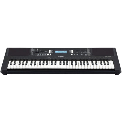 Yamaha PSR-E373 61-Key Touch Sensitive Portable Keyboard w/PA130 Power Adapter