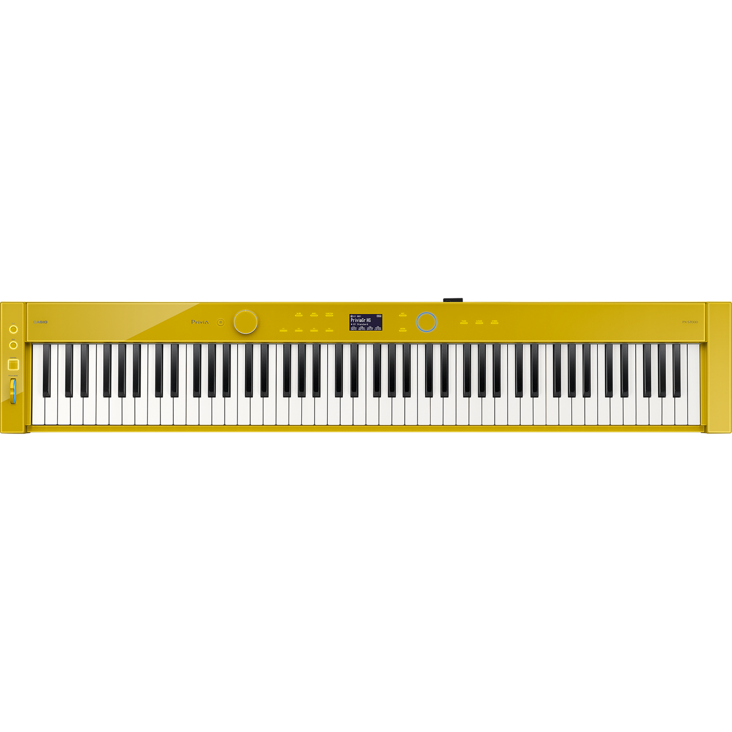 Casio Privia PX-S7000HM Scaled Hammer Action Keyboard - Harmonious Mustard