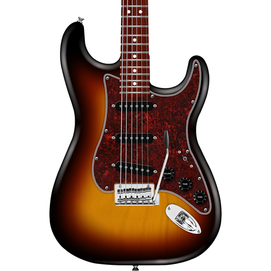 Fender FSR Player II Stratocaster - Rosewood Fingerboard, 3-Color Sunburst