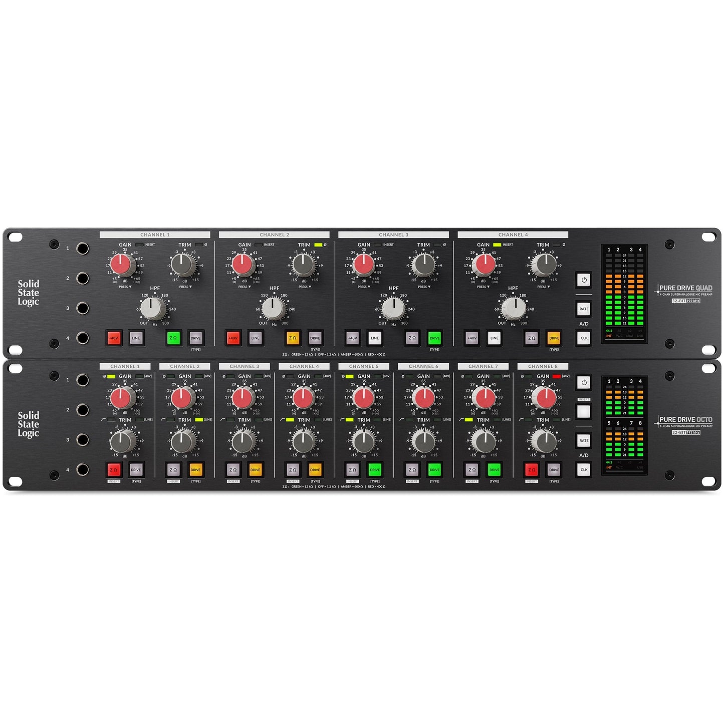Solid State Logic SSL Pure Drive Quad Microphone Preamp