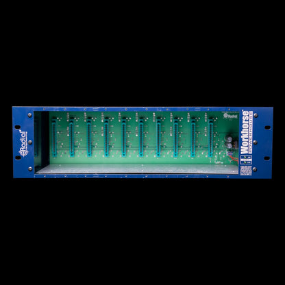 Radial WorkHorse Powerhouse 10 Slot 500-Series Rack