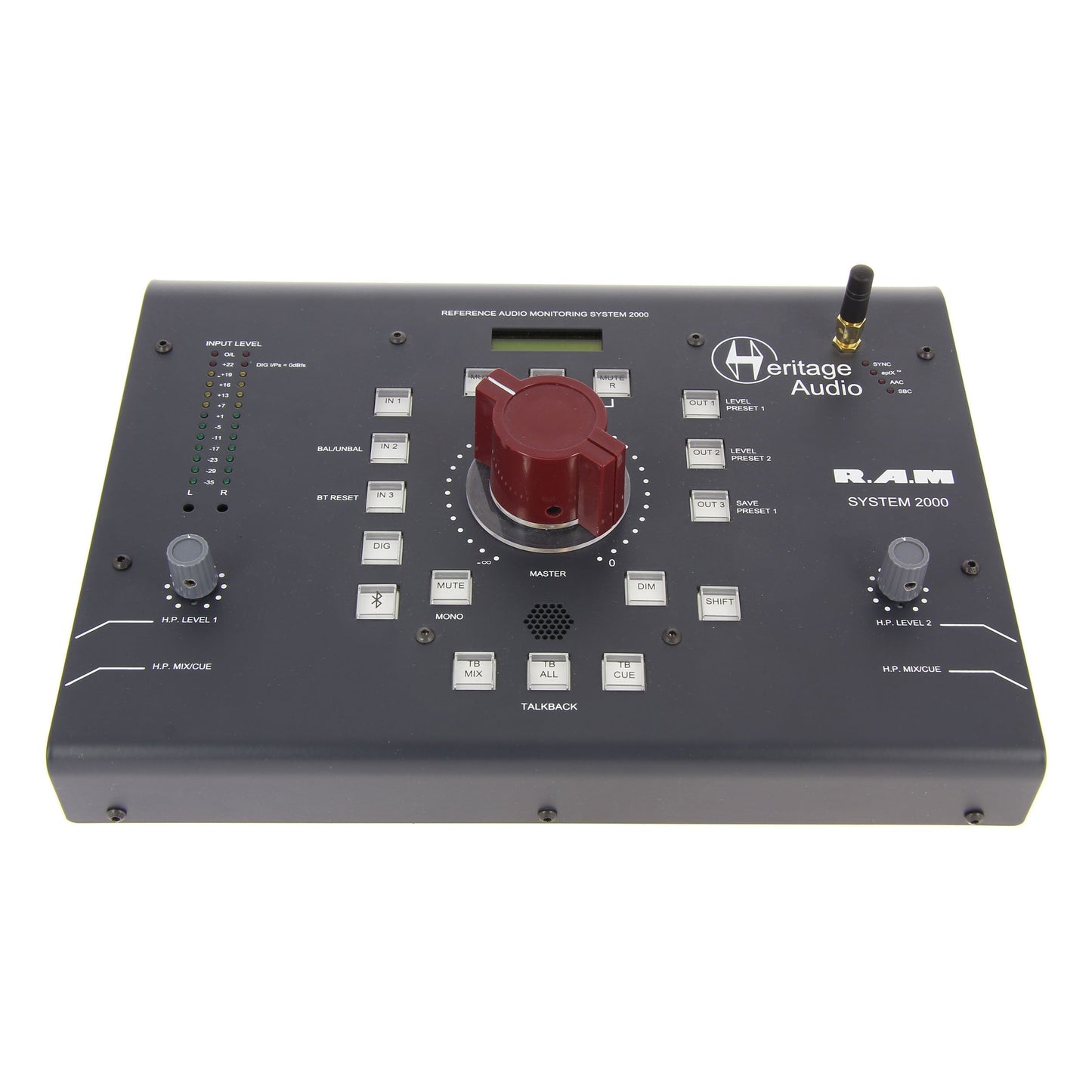 Heritage Audio RAM System 2000 Stereo Desktop Monitoring System with Bluetooth