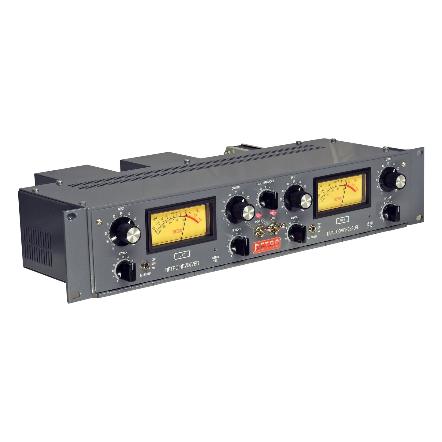 Retro Revolver Dual-Channel Tube Compressor