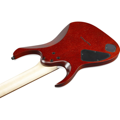 Ibanez RGA742FMTGF Standard 7-String Electric Guitar, Transparent Gray Flat