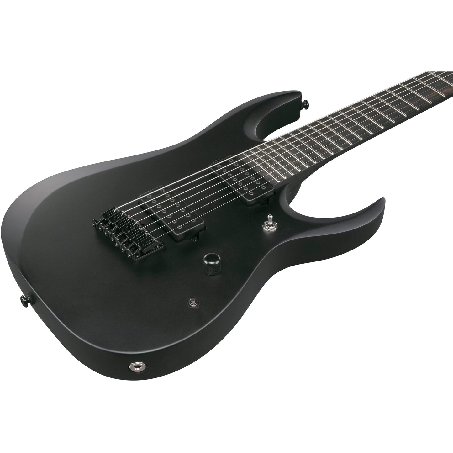 Ibanez RGDRB71 RGD Iron Label 7-String Electric Guitar - Black