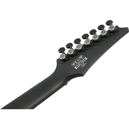 Ibanez RGDRB71 RGD Iron Label 7-String Electric Guitar - Black