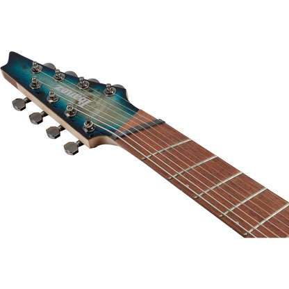 Ibanez RGMS8PB RG Multi Scale 8-String Electric Guitar - Cosmic Blue Starburst