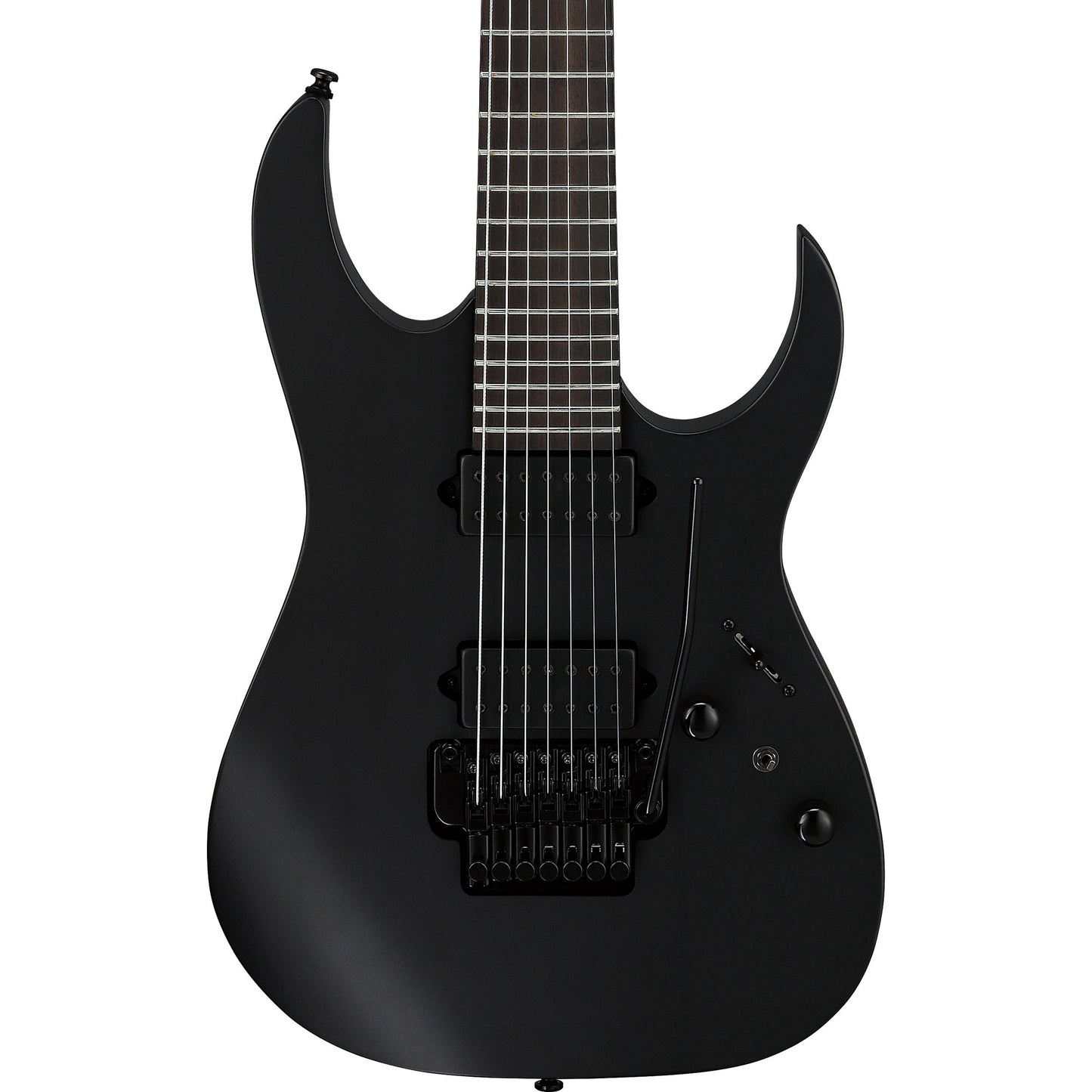 Ibanez RGRB720 RG Iron Label 7-String Electric Guitar - Black