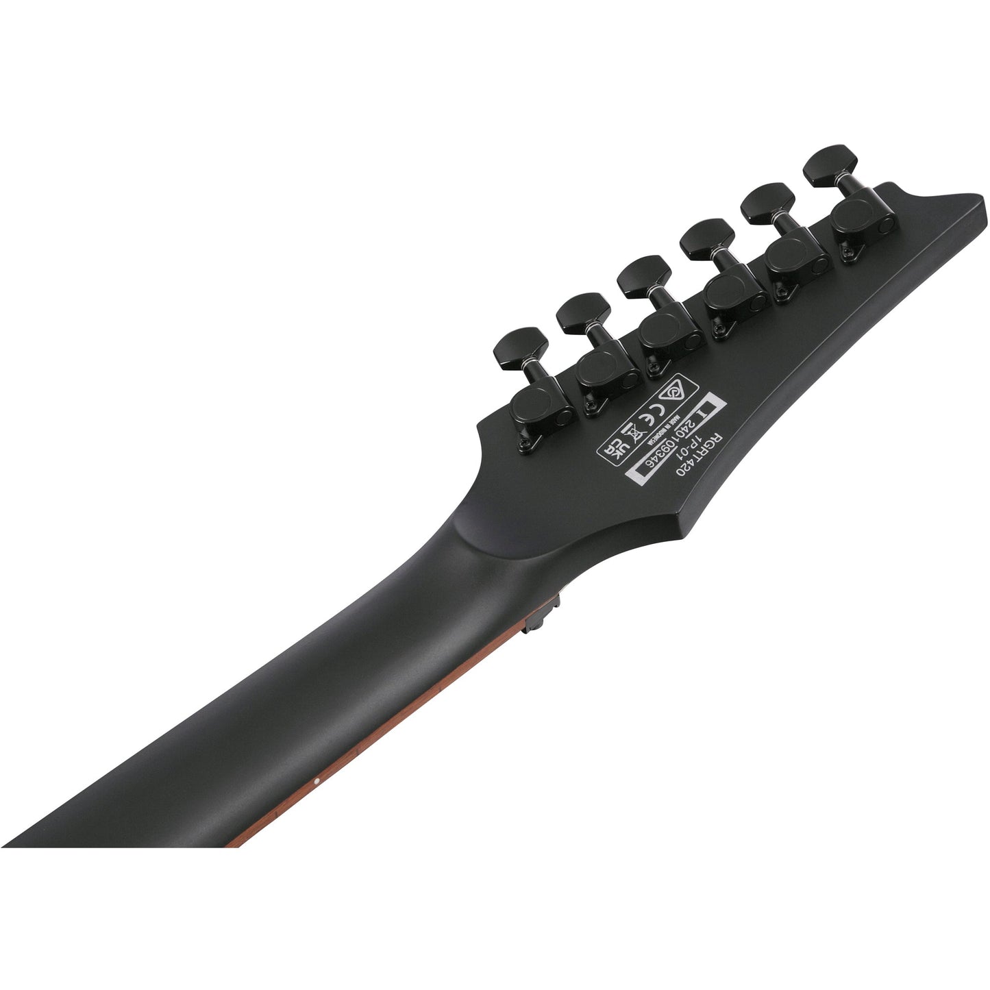 Ibanez RGRT420 Standard 6-String Electric Guitar - Weathered Black