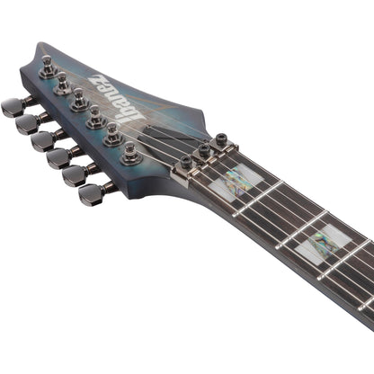 Ibanez RG Premium 6-String Electric Guitar - Cosmic Blue Starburst Flat