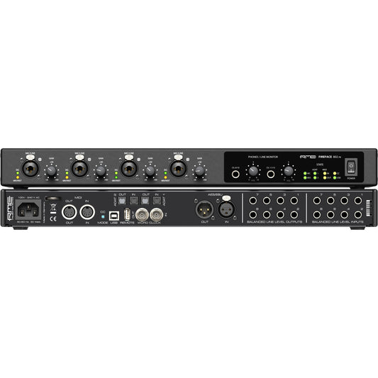 RME Fireface 802 FS AE 60-Channel 192 kHz USB Audio Interface