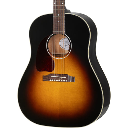 Gibson J-45 Standard Left-Handed Acoustic Electric Guitar - Vintage Sunburst