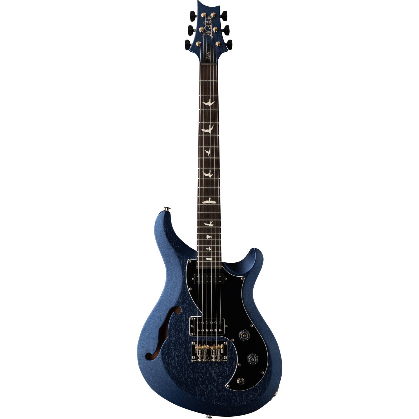PRS S2 Vela Semi Hollow Satin Electric Guitar - Metallic Midnight
