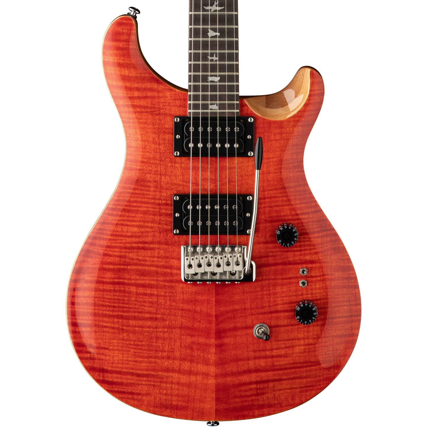 PRS SE Custom 24-08 Electric Guitar, Blood Orange