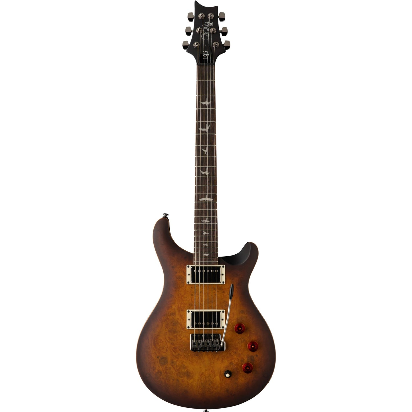 PRS Limited Edition SE DGT Laurel Burl Electric Guitar - McCarty Tobacco Burst