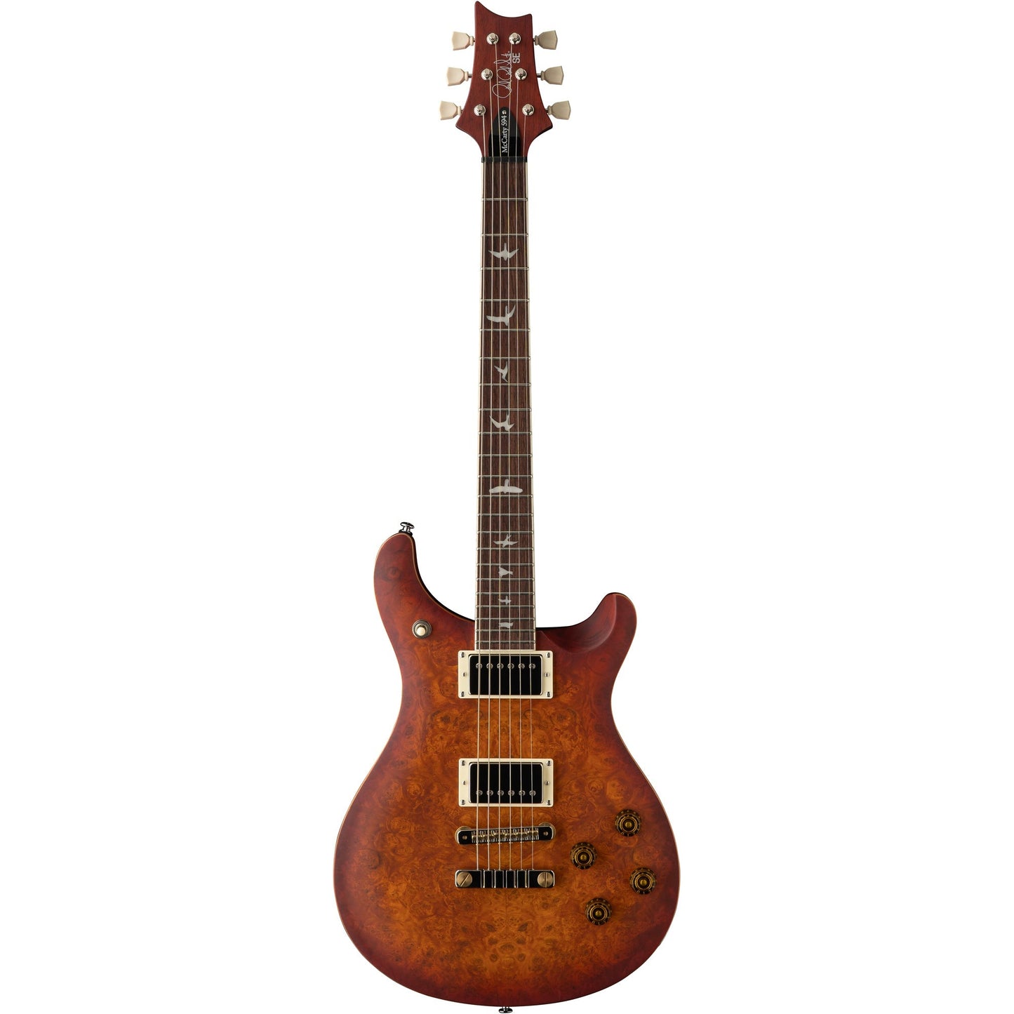 PRS Limited Edition SE McCarty 594 Laurel Burl Electric Guitar - Vintage Sunburst