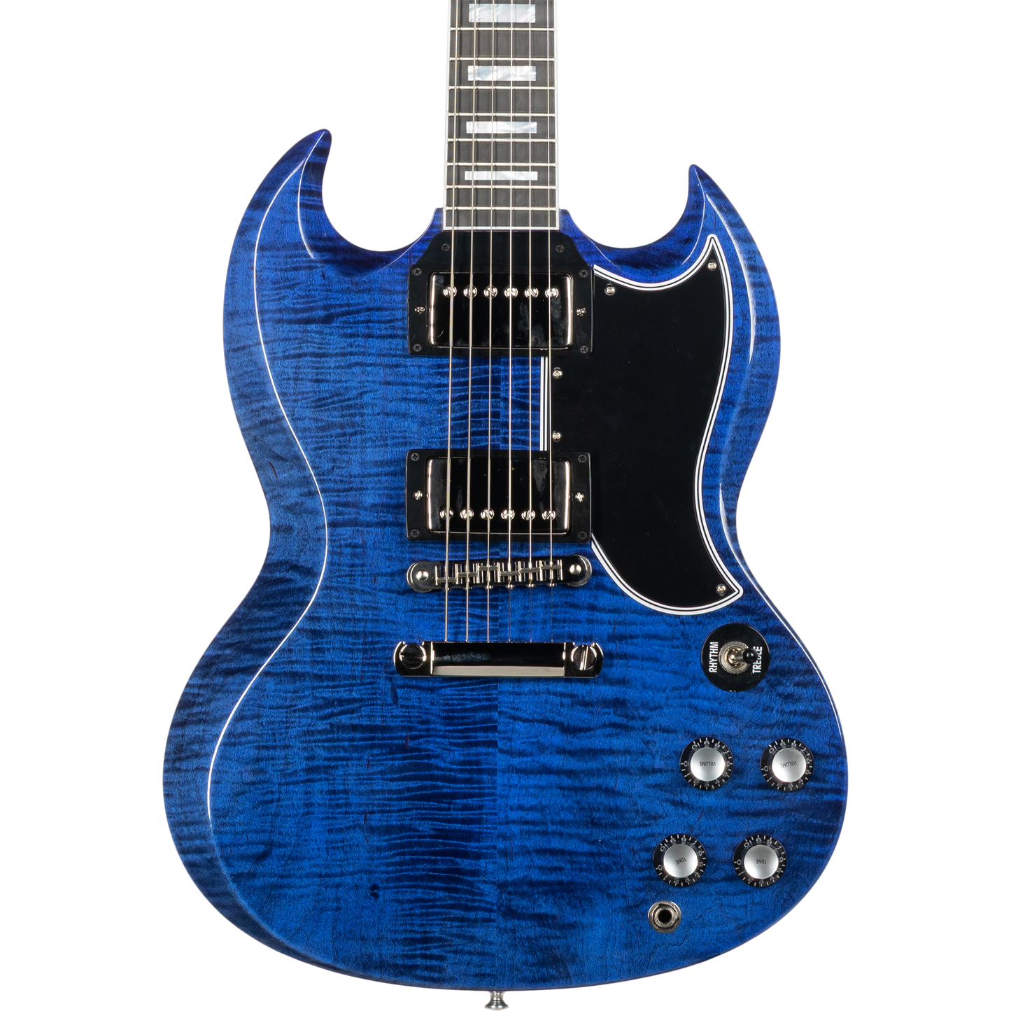 Gibson SG Custom Figured Electric Guitar - Blue Widow